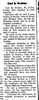 Carl B Kreher Obituary
