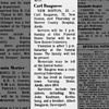 Carl E Bauguess Obituary