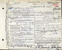 Cyril L Allman Death Certficate