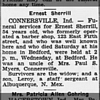 Earnest Noble Sherrill Obituary