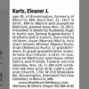 Eleanor J Mattison Kurtz Obituary