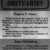 Eugenia P True Growe Obituary