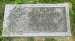 Grave Marker, Evelyn Johnson