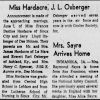 Hardacre-Oxberger