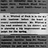 Harmon A Whitted - Road Overseer Harmon A Whitted - Road Overseer