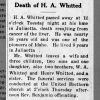 Harmon A Whitted Obituary Harmon A Whitted Obituary