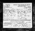 Indiana, Birth Certificates, 1907-1940