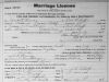 Jack Murray / June Harshbarger Marriage License