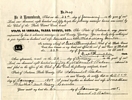 Jonathan Whitted & Mary Hunter Marriage License