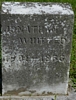 Jonathan Whitted Headstone