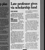 Kenneth Elwin & Ilamae Knapp Scholarship Fund