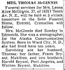 Leona Alice Bryant McGinnis Obituary