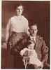 Lona Winkler Hawkins, Howard Hawkins & Emsey Hawkins c1919