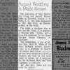 Marriage of Craig / Mabe