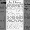 Mary Edwards Mead Waldron Chapman Obituary