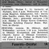 Merton Isaac Whitted Obituary