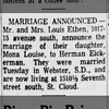 Mona Louise Ethen / Herman Eickerman Jr Wedding