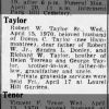 Newspapers.com - St. Louis Post-Dispatch - 19 Apr 1970 - Page 59 Obituary - Robert W Taylor
