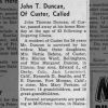 Newspapers.com - The Bellingham Herald - 9 Oct 1950 - 3 Obituary - John Thomas Duncan