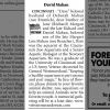 Newspapers.com - The Cincinnati Enquirer - 22 Apr 2018 - A26 Obituary - David Michael Mahan
