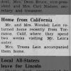 Newspapers.com - The Gordon Journal - 12 Jun 1957 - 11 Home From California - Mr & Mrs Wendell Lein