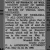 Newspapers.com - The Gordon Journal - 29 May 1968 - 7 Probate Notice - Tressa Lein