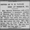 Newspapers.com - The Greenville Advocate - 27 Sep 1917 - 11 Obituary - Rebecca Melvina Taylor Robertson