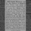 Newspapers.com - The Big Sandy Sentinel - 21 Jan 1916 - 1 Marriage - Claudia Robertson / Doit Walters