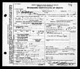 North Carolina, Death Certificates, 1909-1976
