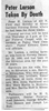 Peter Larson Obit