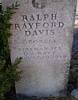 Ralph Rayford Davis Stone Ralph Rayford Davis Stone