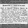 Samuel Gregory - Donation to Missouri U Samuel Gregory - Donation to Missouri U