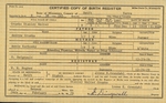 Stanley Walter Gruska Birth Certificate