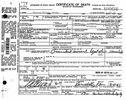 Tennessee, Death Records, 1908-1958