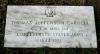 Thomas Jefferson Carrell CSA Military Headstone Photo Creagleville Cemetery Fruitvale Van Zandt Co Tx