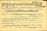 U.S. WWII Draft Cards Young Men, 1940-1947