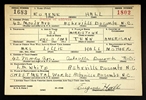 U.S. WWII Draft Cards Young Men, 1940-1947
