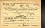 U.S. WWII Draft Cards Young Men, 1940-1947
