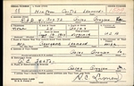 U.S. WWII Draft Cards Young Men, 1940-1947