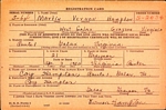 U.S. WWII Draft Cards Young Men, 1940-1947