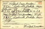 U.S. WWII Draft Cards Young Men, 1940-1947