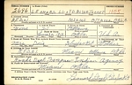 U.S., World War II Draft Cards Young Men, 1940-1947
