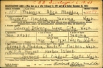 U.S., World War II Draft Cards Young Men, 1940-1947