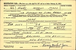 U.S., World War II Draft Registration Cards, 1942