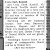 Viola Clark Randall obit