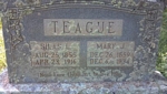 silas and mary terrell teague