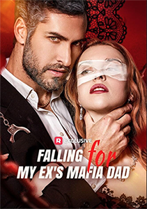 Falling For My Ex's Mafia Dad Movie Poster showing Tim Stein and Brittany Pirozzoli